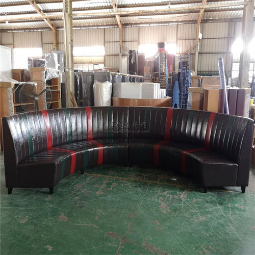 【廣州從化區素食餐廳優質卡座沙發圖片定制廠家】- 